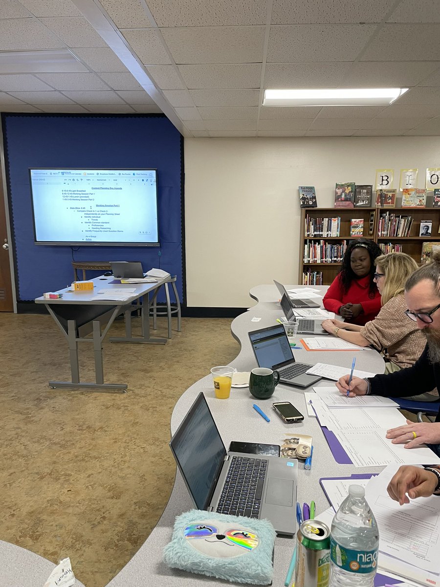 all4theirfuture's tweet photo. Special thank you to Ms. Petteway for spending the day with our ELA teachers, helping them analyze and use their Check In data to enhance daily instruction. https://t.co/78TGvZgjaw