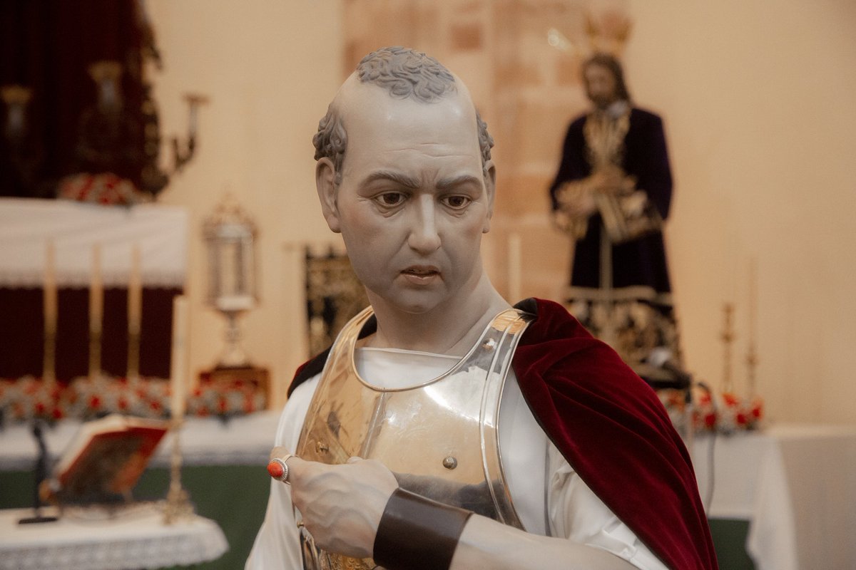 LImaginero's tweet photo. NUEVA OBRA. Imagen de Poncio Pilato para el misterio de la Presentación al Pueblo del Santísimo Señor ECCE HOMO de la Cofradía de Santa Vera Cruz de Montoro (Córdoba). https://t.co/L21IKoF8x2