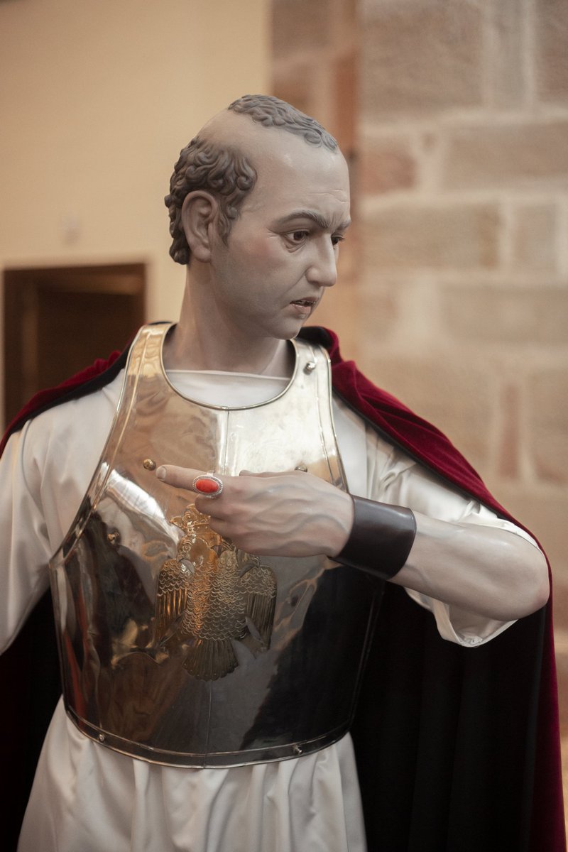 LImaginero's tweet photo. NUEVA OBRA. Imagen de Poncio Pilato para el misterio de la Presentación al Pueblo del Santísimo Señor ECCE HOMO de la Cofradía de Santa Vera Cruz de Montoro (Córdoba). https://t.co/L21IKoF8x2