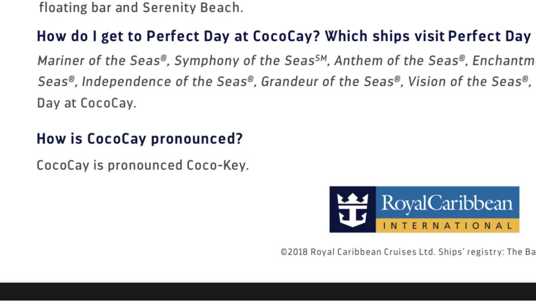 ViewsAndQueues's tweet image. your official FAQ says otherwise 🤔 

creative.rccl.com/Sales/Royal/Pe…