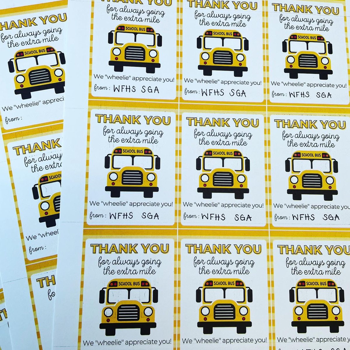 WFHS SGA tweet media