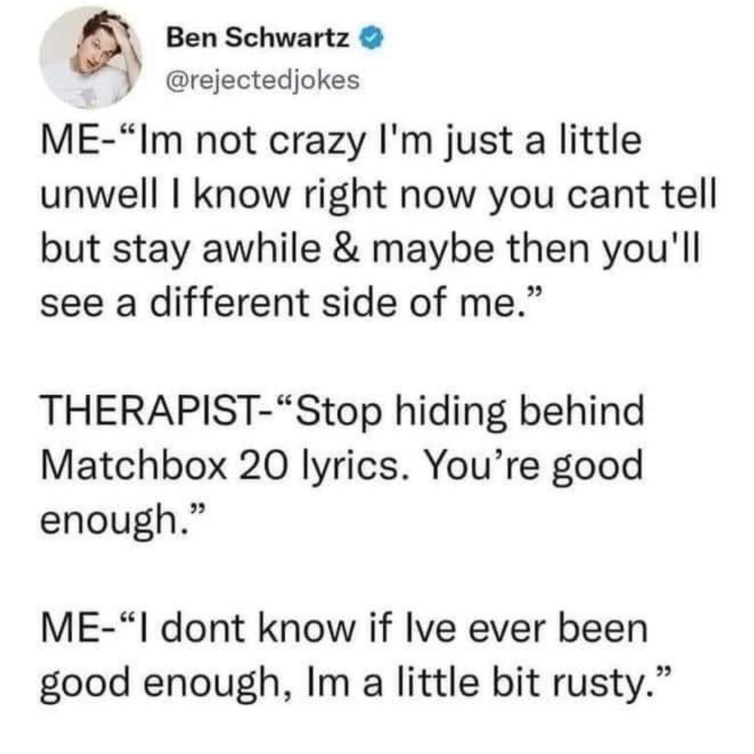 Matchbox Twenty Lyrics