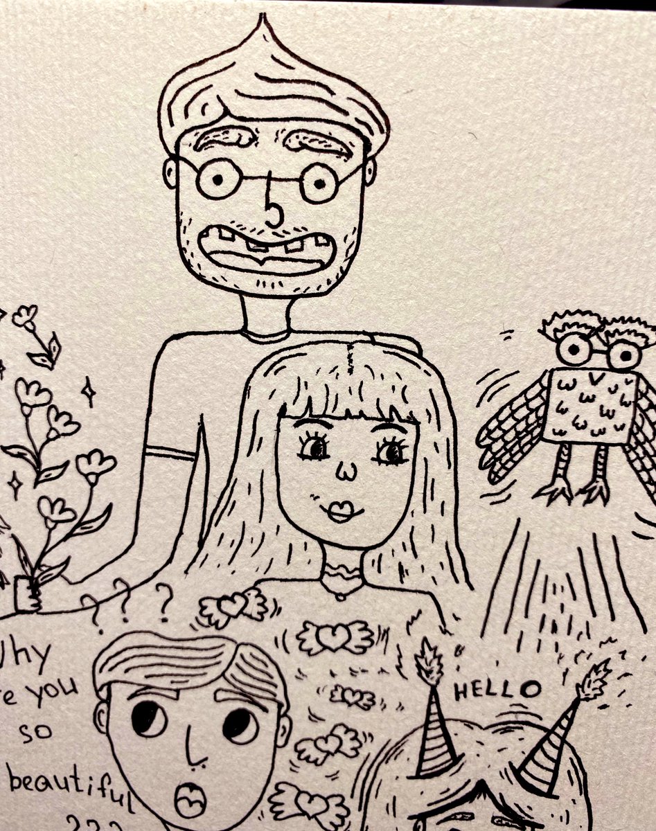 konopushkaart's tweet photo. Good night and sweet dreams ✨ My daily ritual continues, I draw faces every day! You can watch them  👉🏻#dailyfacetime https://t.co/CJD1EXCLVn