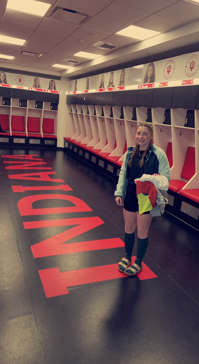EmMartin0820's tweet photo. Had so much fun @IndianaWSOC ID camp on Saturday! #Hoosiers Thanks to coaches Erwin van Bennekom @IUWScamps @tverschuren @paulbabba @BUKnightsWSOC James Watts @HanoverPanthers https://t.co/rK7Jcrlgy5