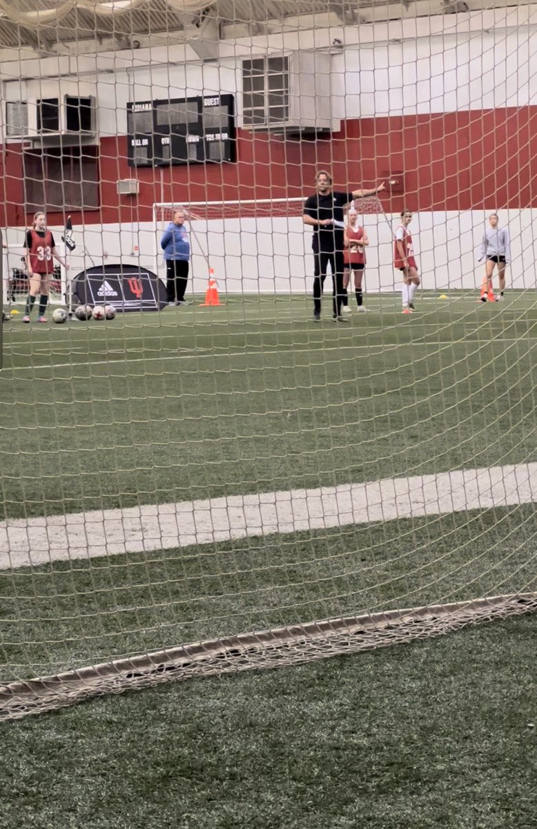 EmMartin0820's tweet photo. Had so much fun @IndianaWSOC ID camp on Saturday! #Hoosiers Thanks to coaches Erwin van Bennekom @IUWScamps @tverschuren @paulbabba @BUKnightsWSOC James Watts @HanoverPanthers https://t.co/rK7Jcrlgy5