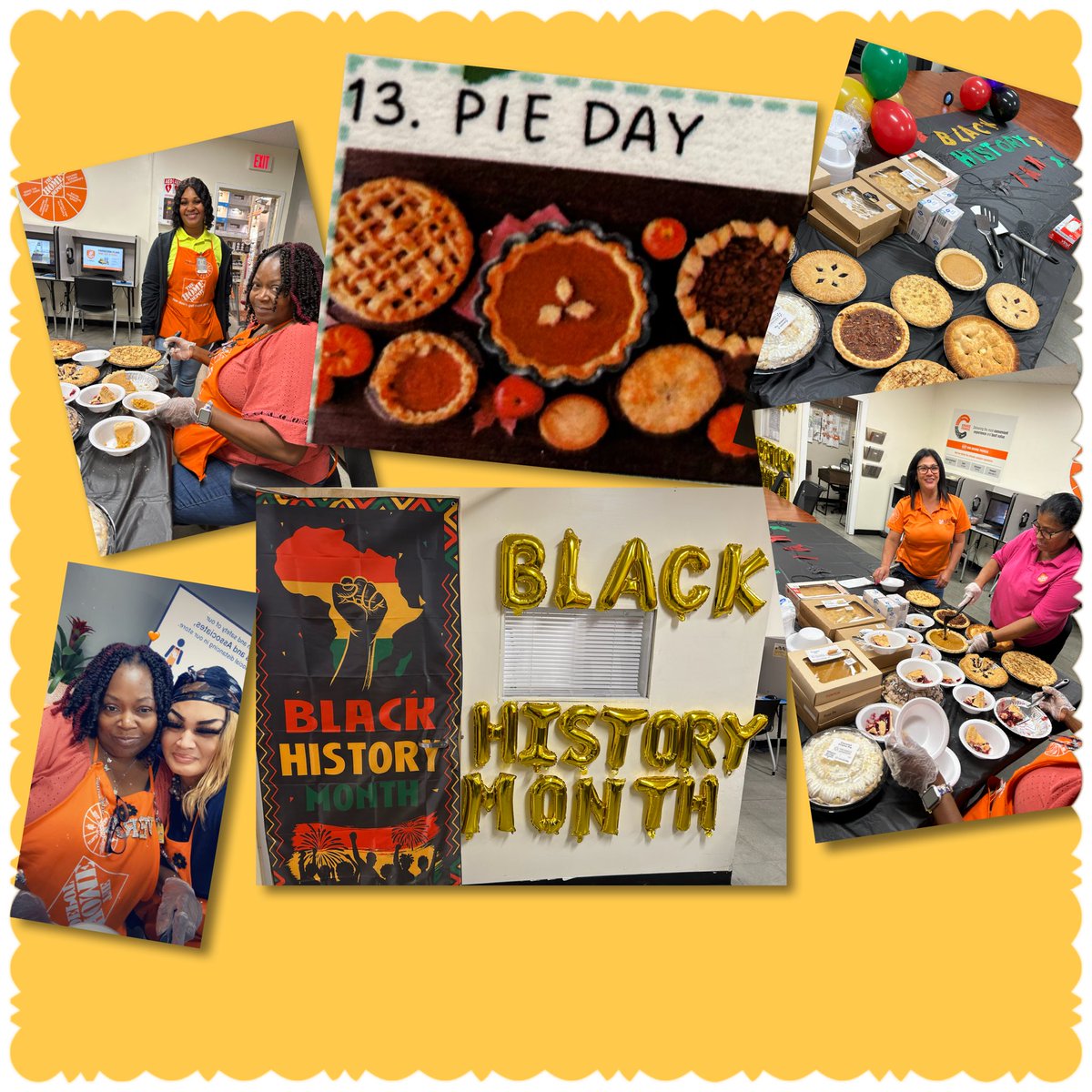 VOA ensuring our associates are having a Pie-Tastic Day ❤️💚💛 #6355