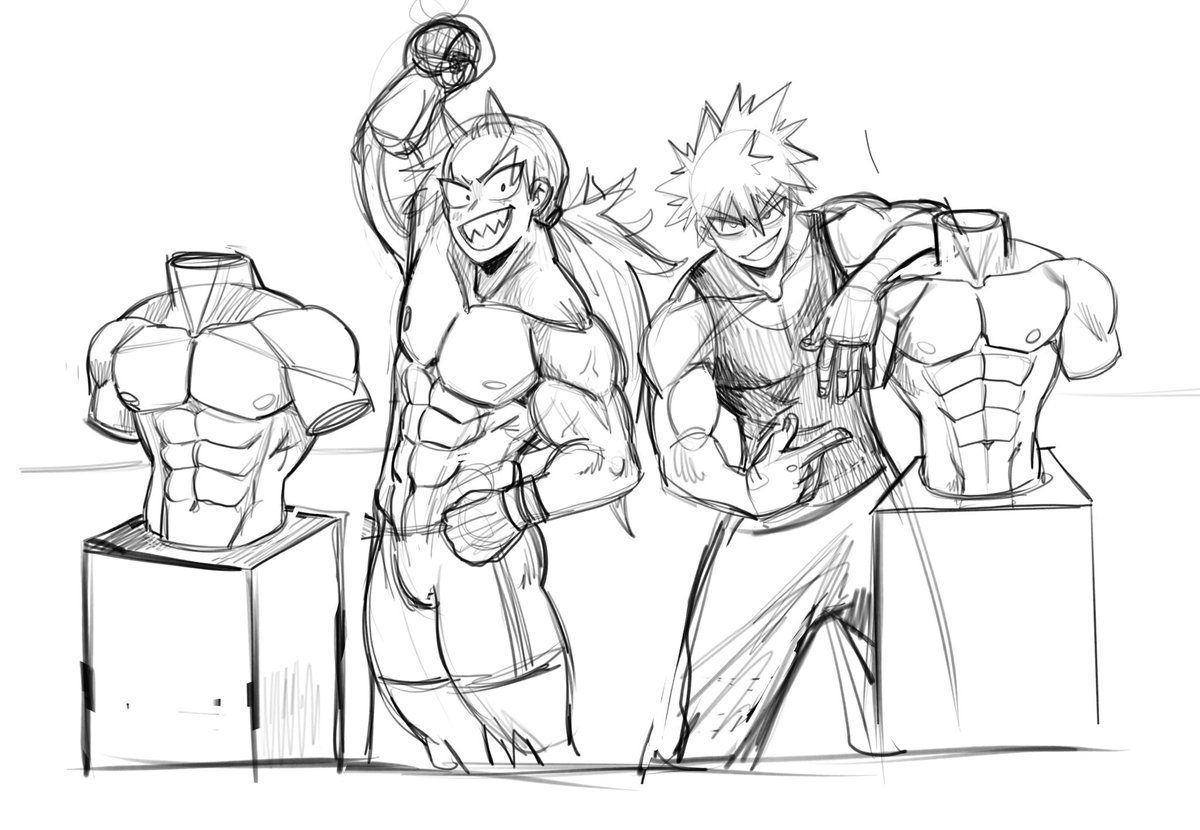 KRBK Physical 100 AU when? Sorry it’s not a finished drawing, I’d just love to see them compete.