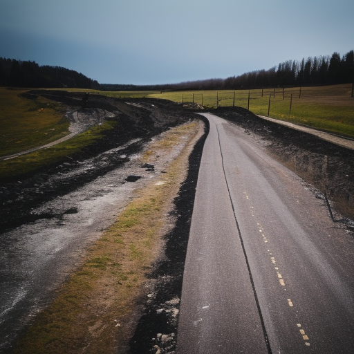 This road if built will have a significant effect on the environment, due to its negative impacts on air and water quality, landscape transformation and noise pollution. #roadbuilding #environmentalimpact