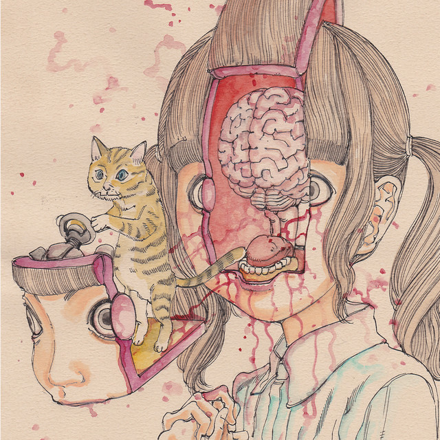 OtakuRhi's tweet image. Been getting into a lot of Guro art lately #guroart #gorecontent #Weird