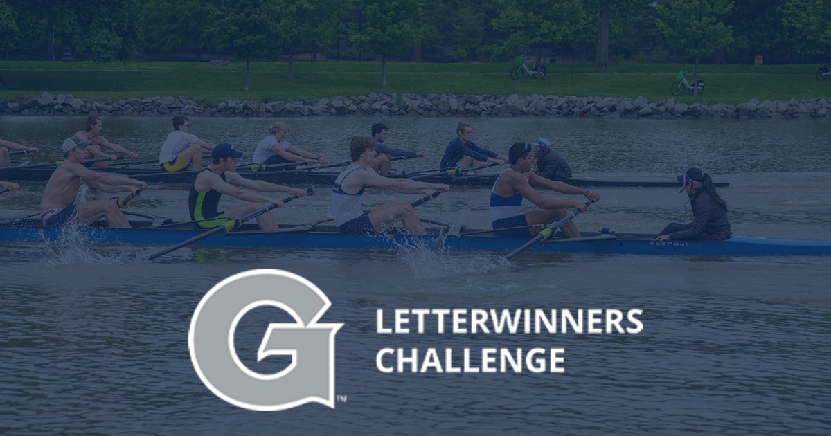The #LetterwinnersChallenge ends tonight! Support Georgetown Men's Rowing student-athletes and help Georgetown Athletics by making your gift before the final buzzer at midnight! 

ACCEPT THE CHALLENGE: g.town/LWC2023TW2