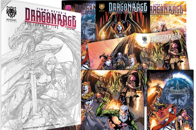 Gearing up to go live this week. @Indiegogo #indiecomics #comicsgate Check your emails for updates. dragonragecomic.com Get the pencil cover that is ONLY available in the All-In Perk. #comics & #posters @EthanVanSciver @BillyTucci @shanedavisart @RenieDraws