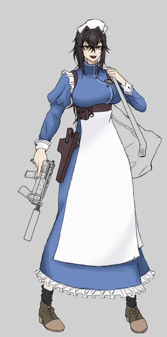 うぉ・・・色んな制服をブラックマーケットで入手して捜査を撹乱する元アリウス三年生ちゃん・・・  