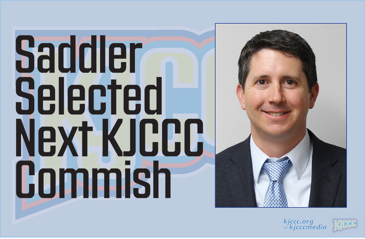 KJCCCmedia's tweet photo. #KJCCC Current Colby CC athletic Director Mike Saddler has been named as the next KJCCC Commissioner, effective July 1, 2023, when current commissioner Carl Heinrich retires. https://t.co/9dYw0U4K8O