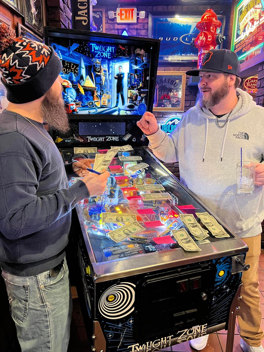 WhittUpShott's tweet photo. Donovan's Annual Super Duper #SuperBowl Prop Bet Paradise Extravaganza &amp; Party at Time Out Inn! Put your bets on the pinball glass! #BeAWhittness #WhoUpShottYa #Gambling #DollarBets #StayElevated #LiftedAboveTheRest #TimeOutInn #Warsaw #Indiana #PenguinPoint #ChickenLegs #SoldOut https://t.co/EwgD3urAMt