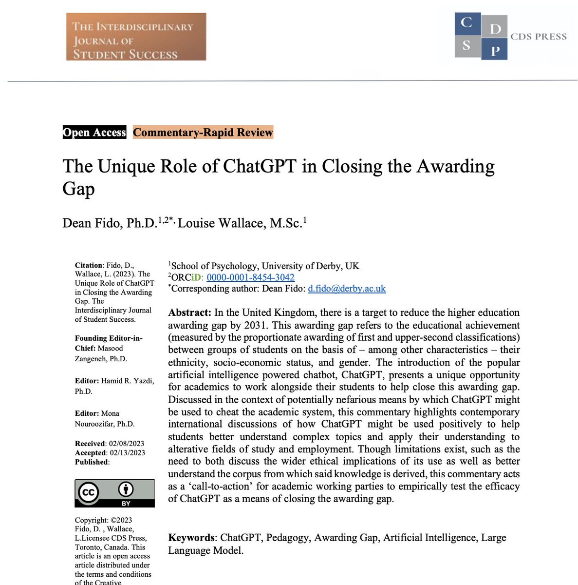 Dr Dean Fido tweet media