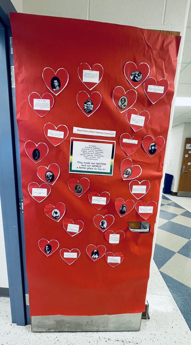 Lisa Miller (@pces_sdt) on Twitter photo Door decorating for the month of February at PCES! Pick your own theme. How ābout mine: Black History Month & Valentineās Day Combined! āBlack History and Valentineās Celebration.ā <a href="/PCESPrincipal/">Jamila Denney</a> #equity #excellence #education #blackhistorymonth2023 Door decorating for the month of February at PCES! Pick your own theme. How ābout mine: Black History Month & Valentineās Day Combined! āBlack History and Valentineās Celebration.ā <a href="/PCESPrincipal/">Jamila Denney</a> #equity #excellence #education #blackhistorymonth2023