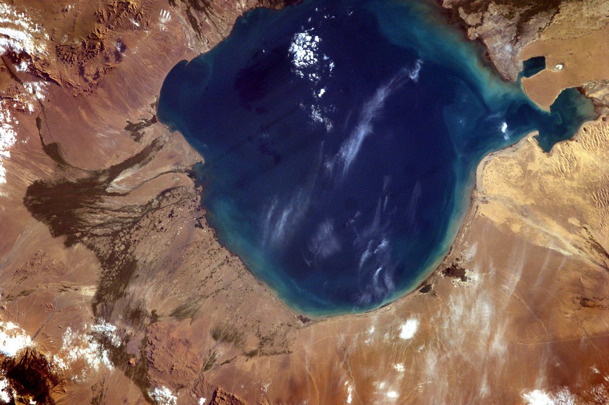 EarthKAM was successfully set up this morning and is ready to take images. While we are impatiently waiting to see the photos you requested, let’s take a look at this photo of Lake Uvs, Mongolia captured in June 2022.