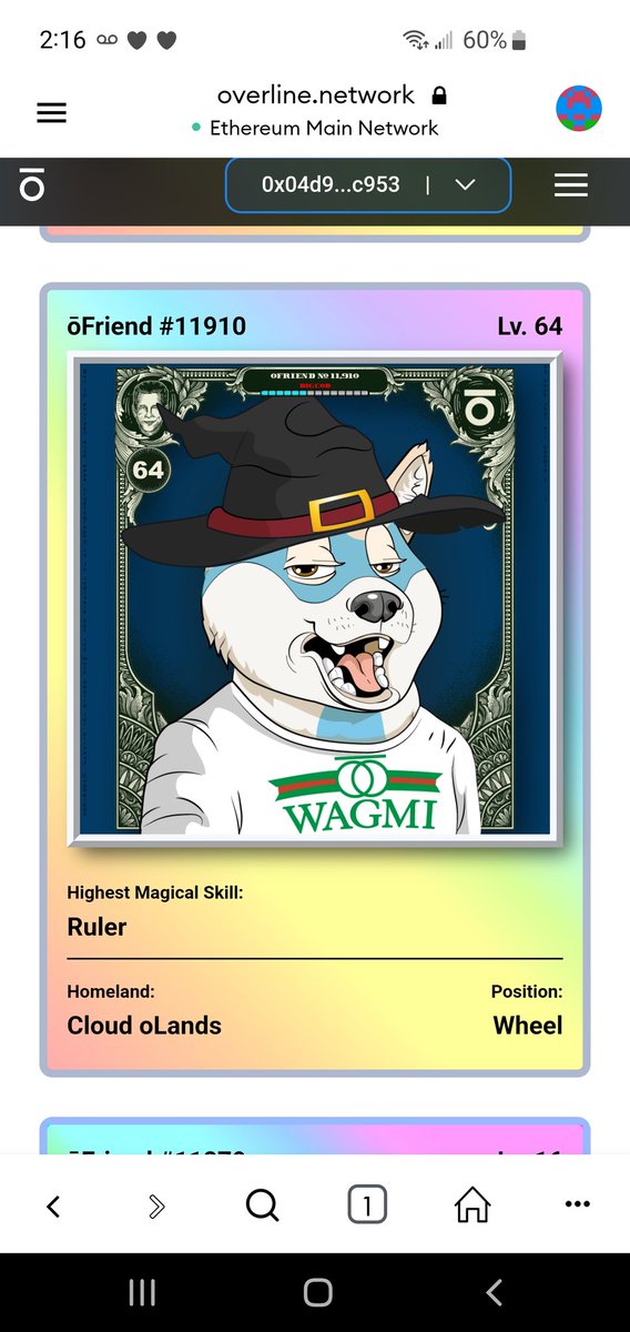 420dotsats's tweet photo. For #13 i chose this Ruler with wicked warlock hat juxtaposed with Wagmi shirt. Another Wheel still looking for a good Point dog to complete my sleddog team!
#ōfriend #hoverboardracing
#ōverline #ōland https://t.co/6X3ZagmFJr
