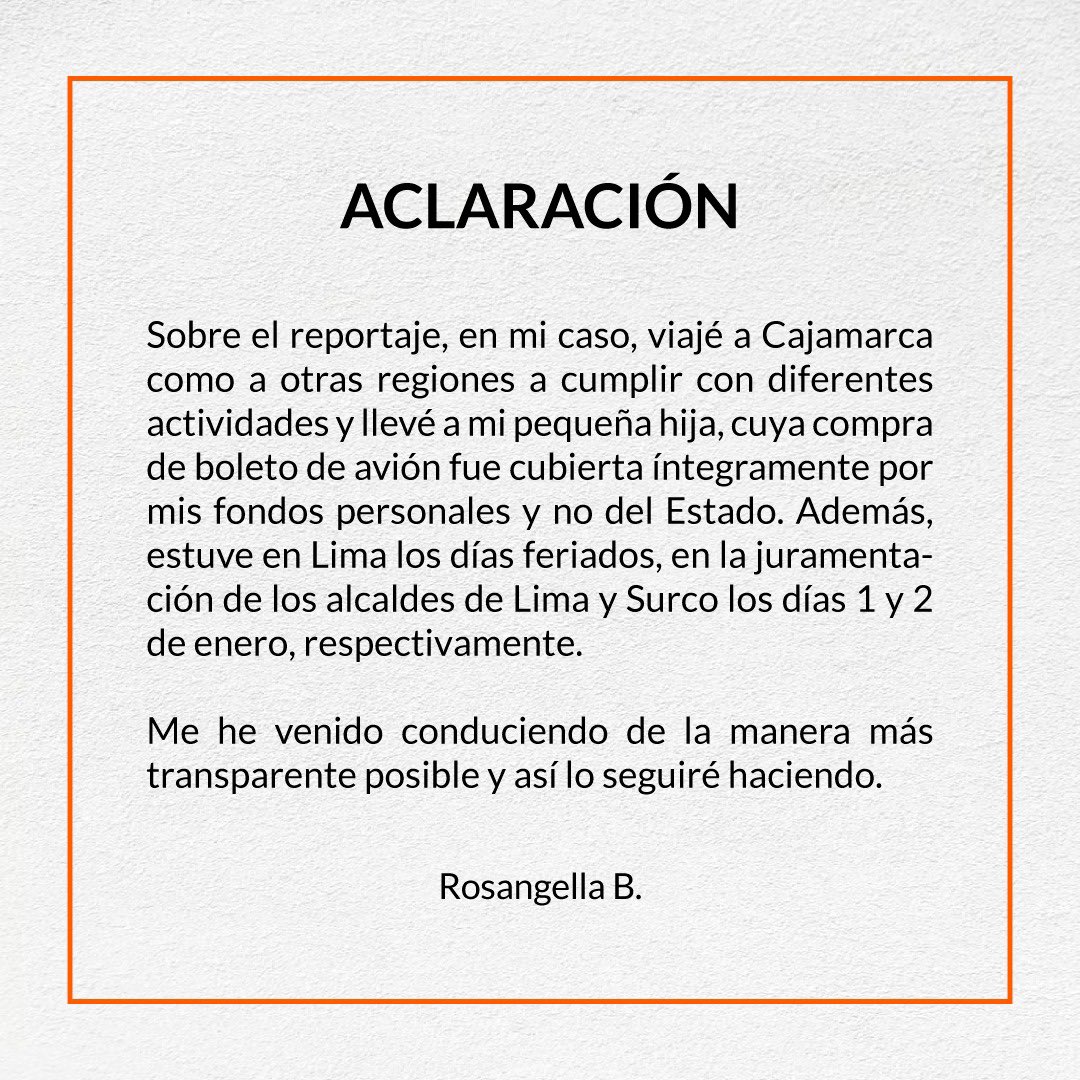 rosangellabr's tweet photo. Importante aclaración. https://t.co/Sj22P7ZHjB