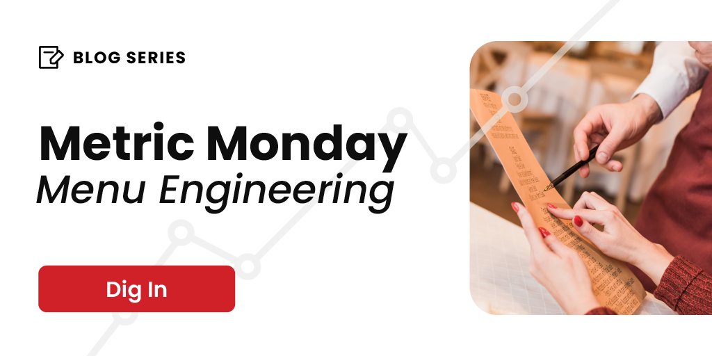 Restaurant_365's tweet image. On this week's Metric Monday, we dig into #MenuEngineering. Menu engineering will not only help you understand the profit contribution for each of your menu items, it helps analyze your product mix and how it affects your #profitability. Read more: bit.ly/3HYik7H