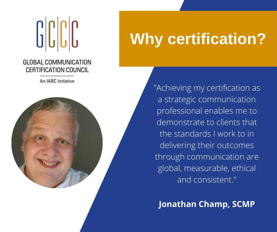 Why should you get certified? Explore your options with #GCCC to advance your communications career today. gcccouncil.org/Why-Certify