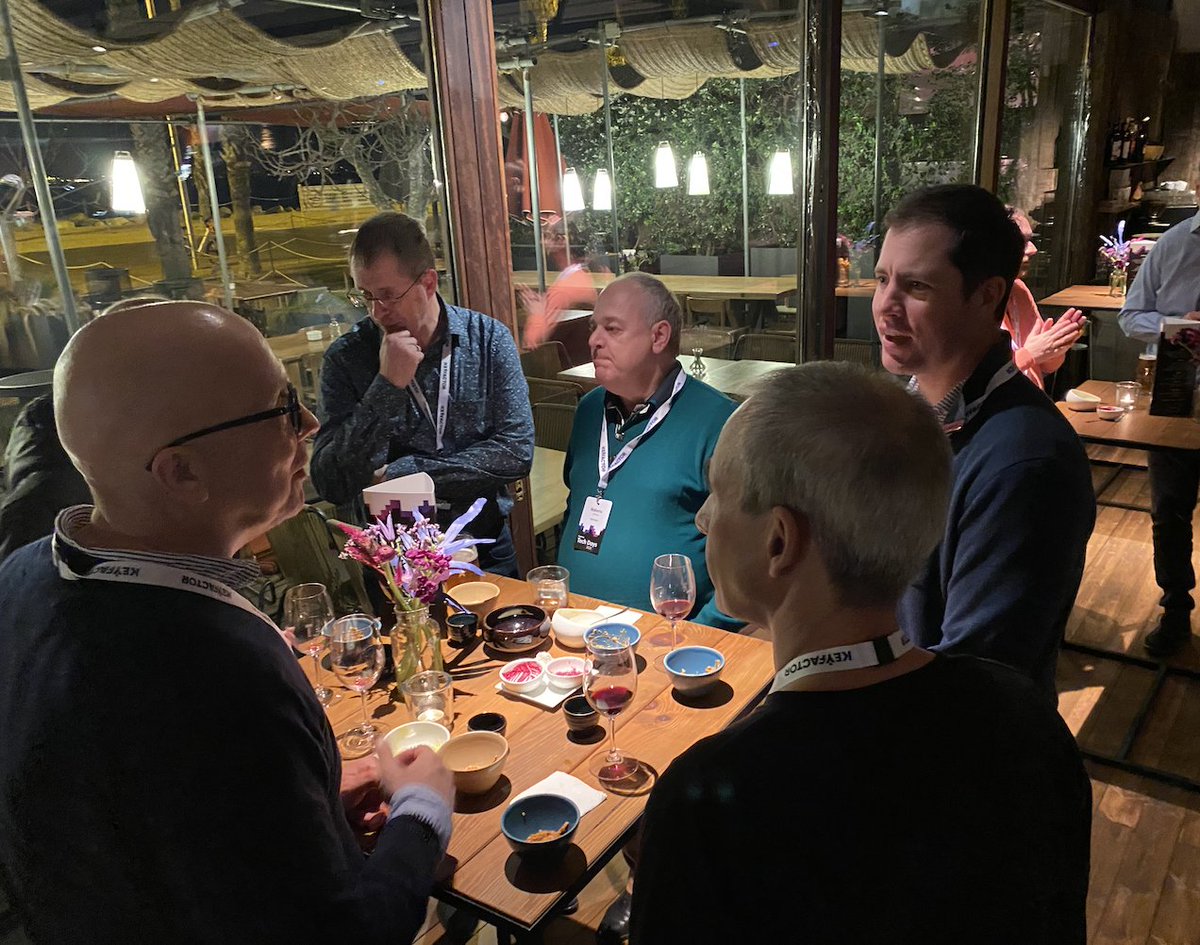 Keyfactor's tweet image. 👾 We’re kicking off #TechDays2023 with a reception at Pez Vela! Attendees are enjoying stunning shoreline views with an outdoor terrace and are gearing up for a successful conference in the days ahead.