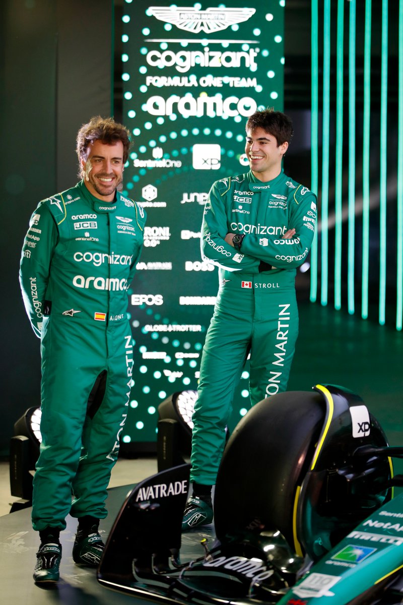 F1's tweet photo. We're lovin' those smiles 😍

#F1 @AstonMartinF1 https://t.co/xqSFgPq9kS