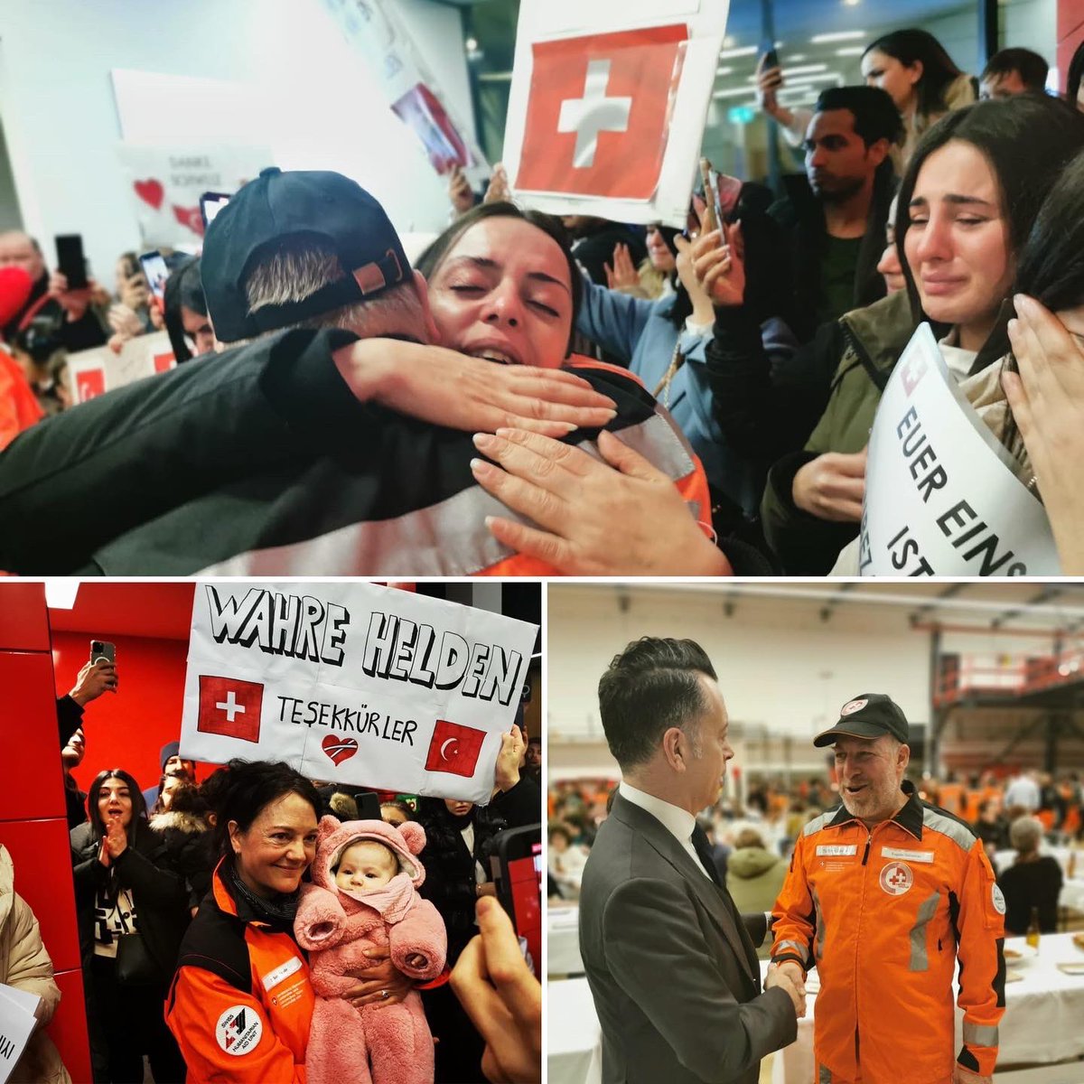 TC_ZurihBK's tweet photo. Durch ihren herausragenden Tag- und Nacht Einsatz haben sie 11 Leben gerettet. Wir sind unseren Schweizer Freunden für ihre Unterstützung und Solidarität in diesen schwierigen Tagen auf ewig dankbar.🙏🏻🙏🏻🙏🏻🇹🇷🇹🇷🇹🇷🇨🇭🇨🇭🇨🇭@BernTurkEmbassy @SwissHumAidUnit @redogtweets @SwissMFA https://t.co/j047CJMP1a