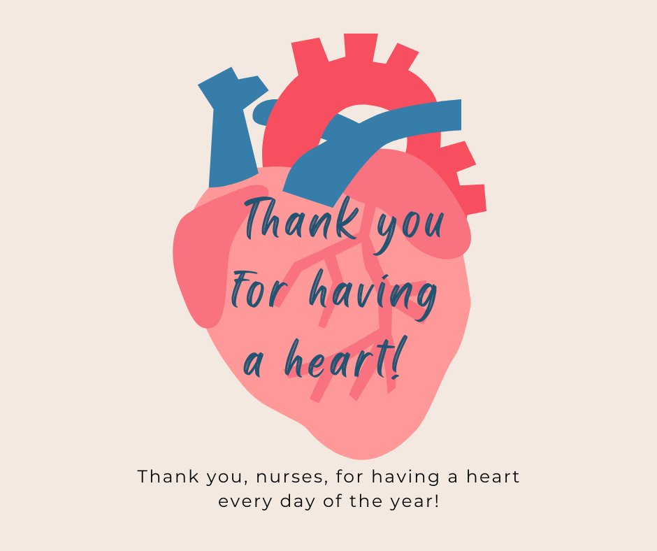 NWMSUNursing's tweet photo. Thank you nurses everywhere for having a heart all year long! Happy Valentines Day! https://t.co/ZP59GqMUyA