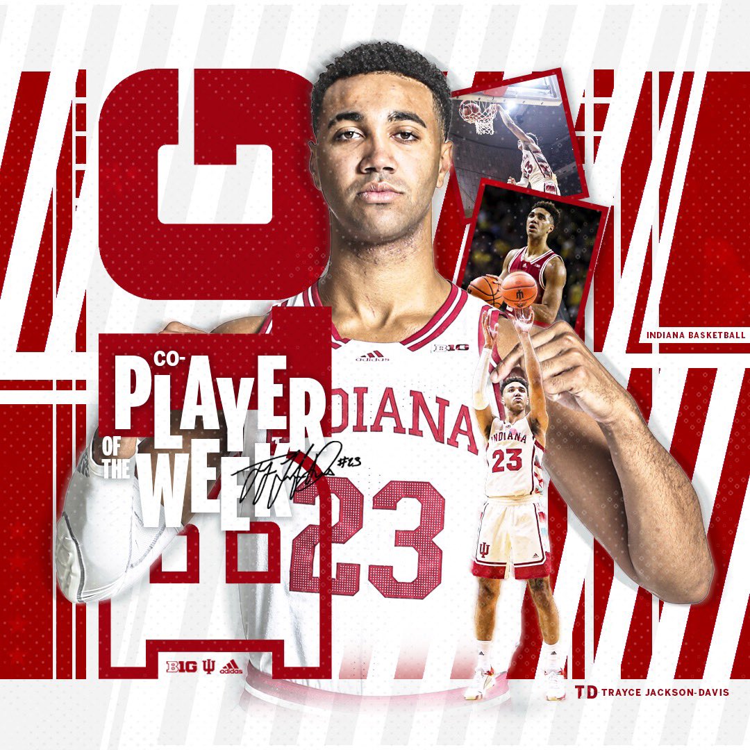 B1G baller. B1G season.

The first player in conference history to win four-straight Big Ten Player of the Week honors.