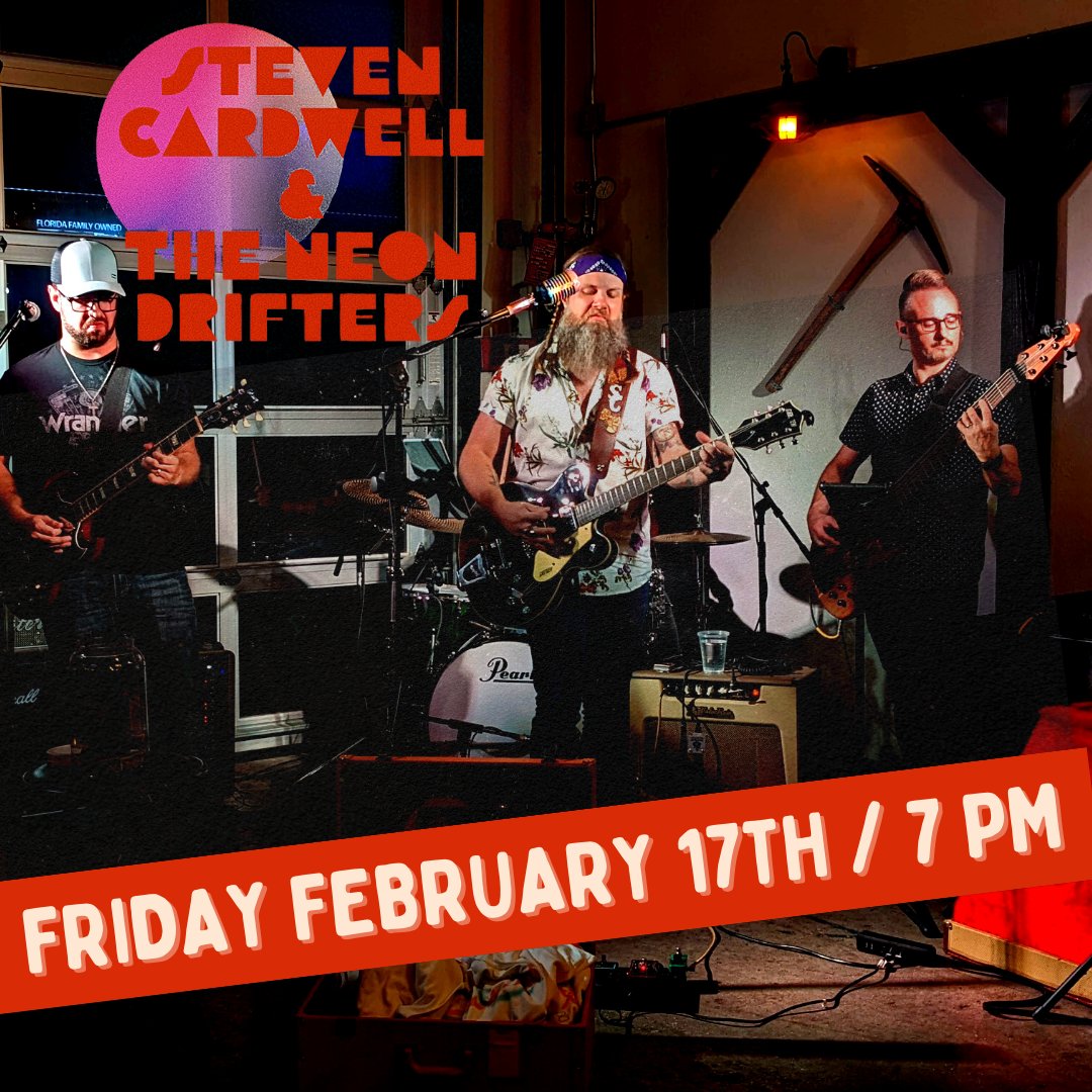 Have you ever stopped mid-sentence because you couldn’t believe what you were hearing?
That’s what happens every time Steven Cardwell plays at RockPit.
And yes, we think the same will happen to you if you swing by on February 17th from 7-10 PM.

See you there.