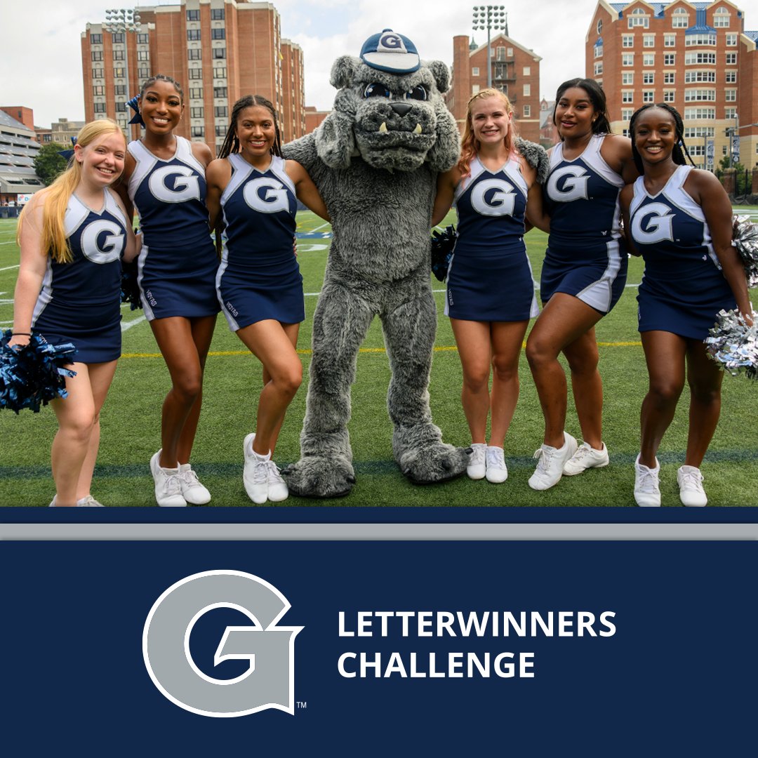 The #LetterwinnersChallenge ends tomorrow!

Georgetown student-athlete alumni: show some love for your sport and make your gift today to help your team climb the leaderboard in all 3 categories!

g.town/LWC2023TW2