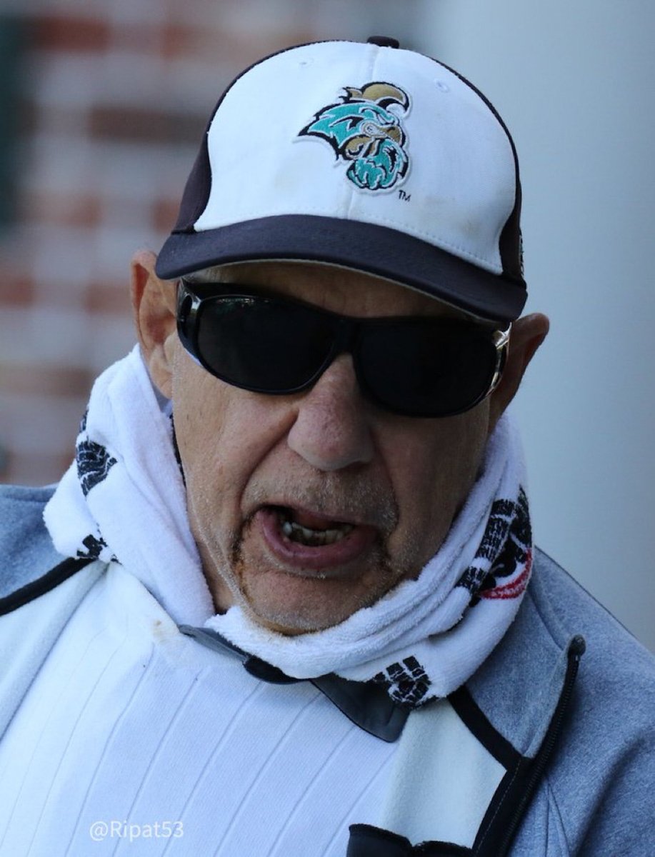 Ripat53's tweet photo. Life goes on.  It always does.
But I really miss Papa Schnall at the ballpark.  This time of year I would talk and text with him every day, discussing and arguing about who the Coastal starting nine might be this weekend.   
"Coach, they are working hard." https://t.co/WusqYnhOFn