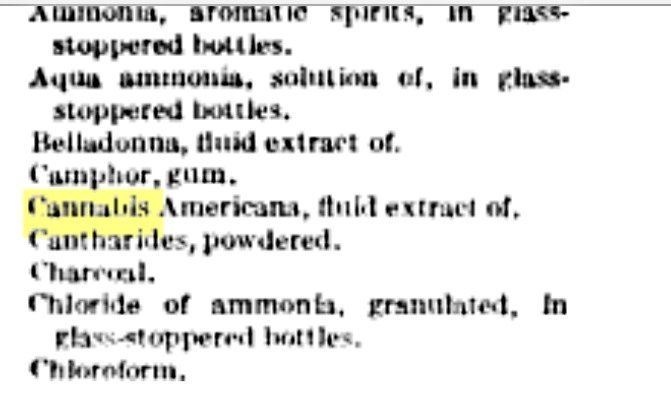 Did you know cannabis was kept in supply &amp; used by US military personnel prior to it being removed from the Pharmacopeia in 1942?

Manual for the Quartermaster Corps, United States Army, 1916:
books.google.com/books?id=0eRDA… #animalhealth <a href="/KSUCVM/">K-StateVetMed</a> <a href="/toddscattini/">Todd Scattini (TheHempColonel)</a> <a href="/KSCanCoalition/">Kansas Cannabis Coalition</a> @DFCRorg