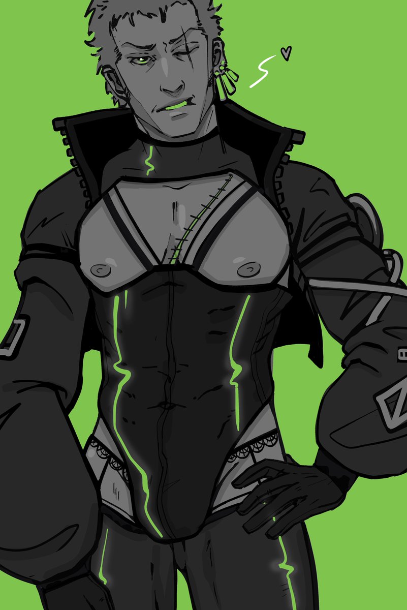 DioWolfe's tweet photo. What if Zoro's new suit had a BoobWindow™?

#Zoro #OP #ONEPIECE1074 https://t.co/ZygU5NOzG7