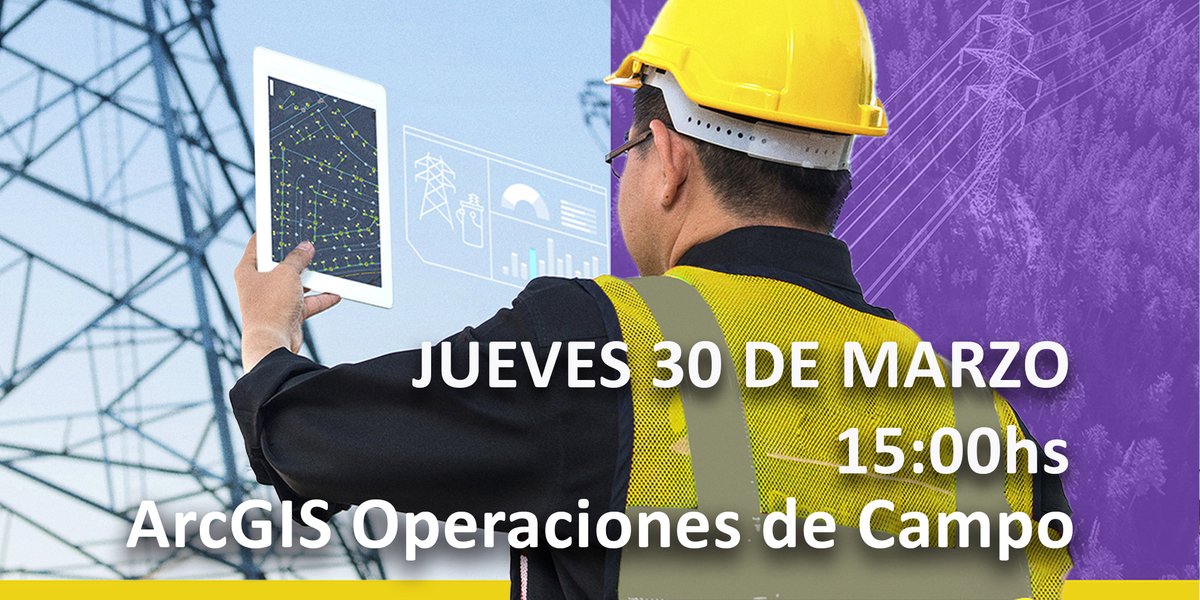 📣 ¡Atención! Se viene un próximo #webinar a Aeroterra: "ArcGIS Operaciones de Campo".

Registrate hoy 👉 bit.ly/3YArL43

#Aeroterra #Esri #Argentina #Uruguay #ArcGIS #GIS #SIG #geografía #recursos #innovación #tecnología #mapping #innovation #digitalmarketing