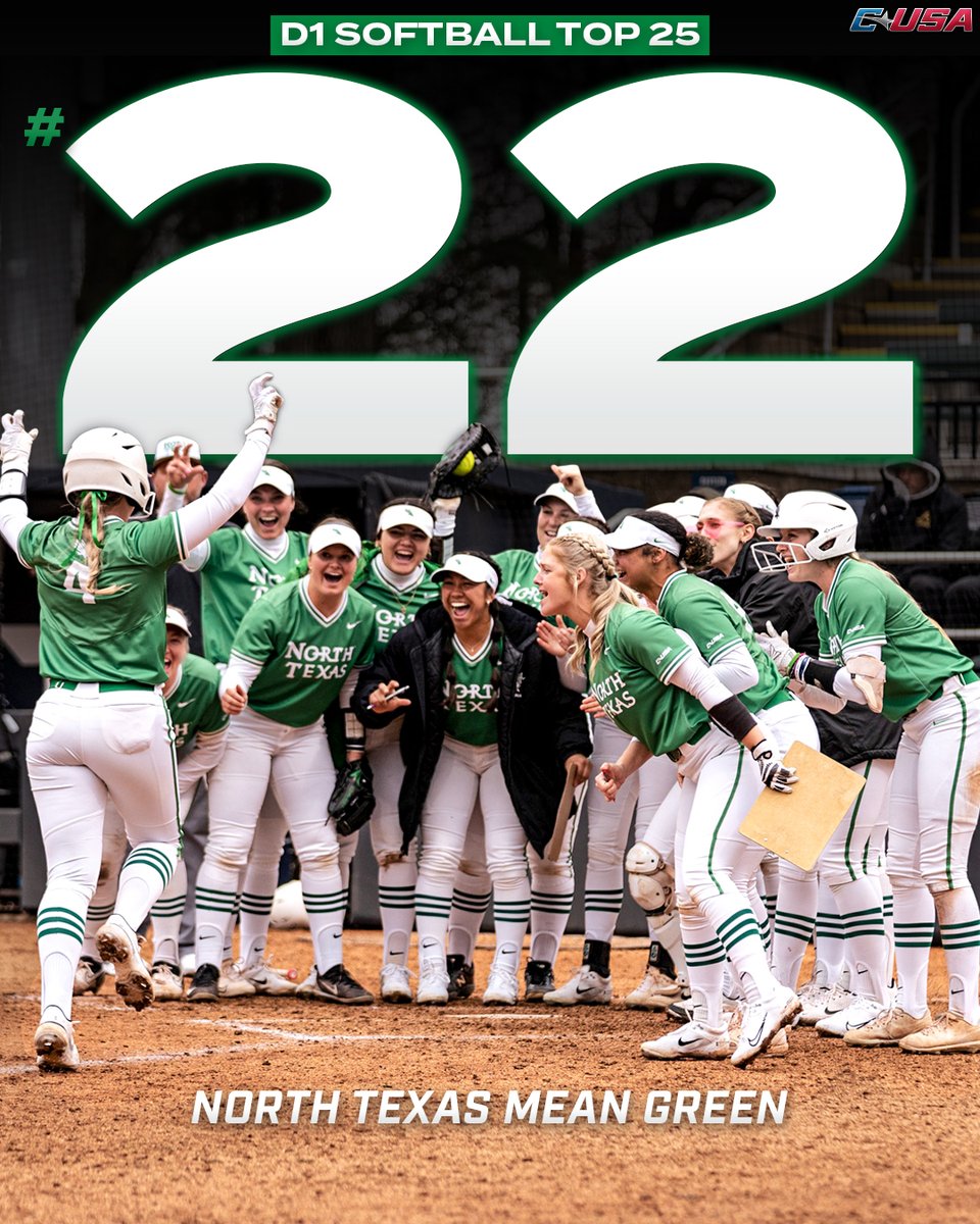 Starting the season on a win streak! 🔥

<a href="/MeanGreenSB/">UNT Softball</a> | <a href="/D1Softball/">D1Softball</a> 

#CUSASB 🥎