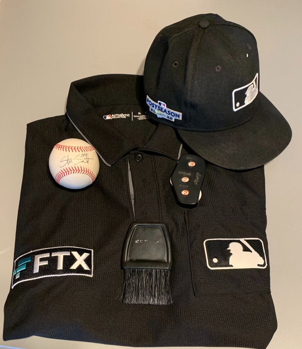 Kevin Glew on Twitter "RT CDNBaseballHOF New for the collection Canadian umpire Stu