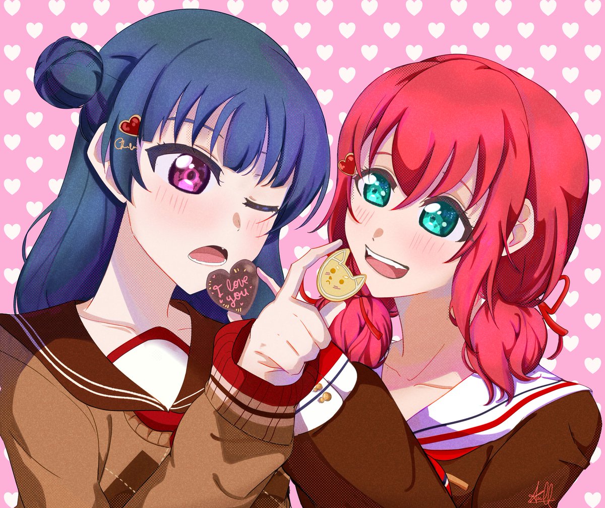 Ryu_C07's tweet photo. 🍫Valentine 😈🍭 
#ValentinesDay2023 #lovelive_sunshine #Aqours #ラブライブサンシャイン
#よしルビ #KurosawaRuby #RubyKurosawa #TsushimaYoshiko #YoshiRuby #요시루비 
#黒澤ルビィ https://t.co/uNOxBf0Yh2