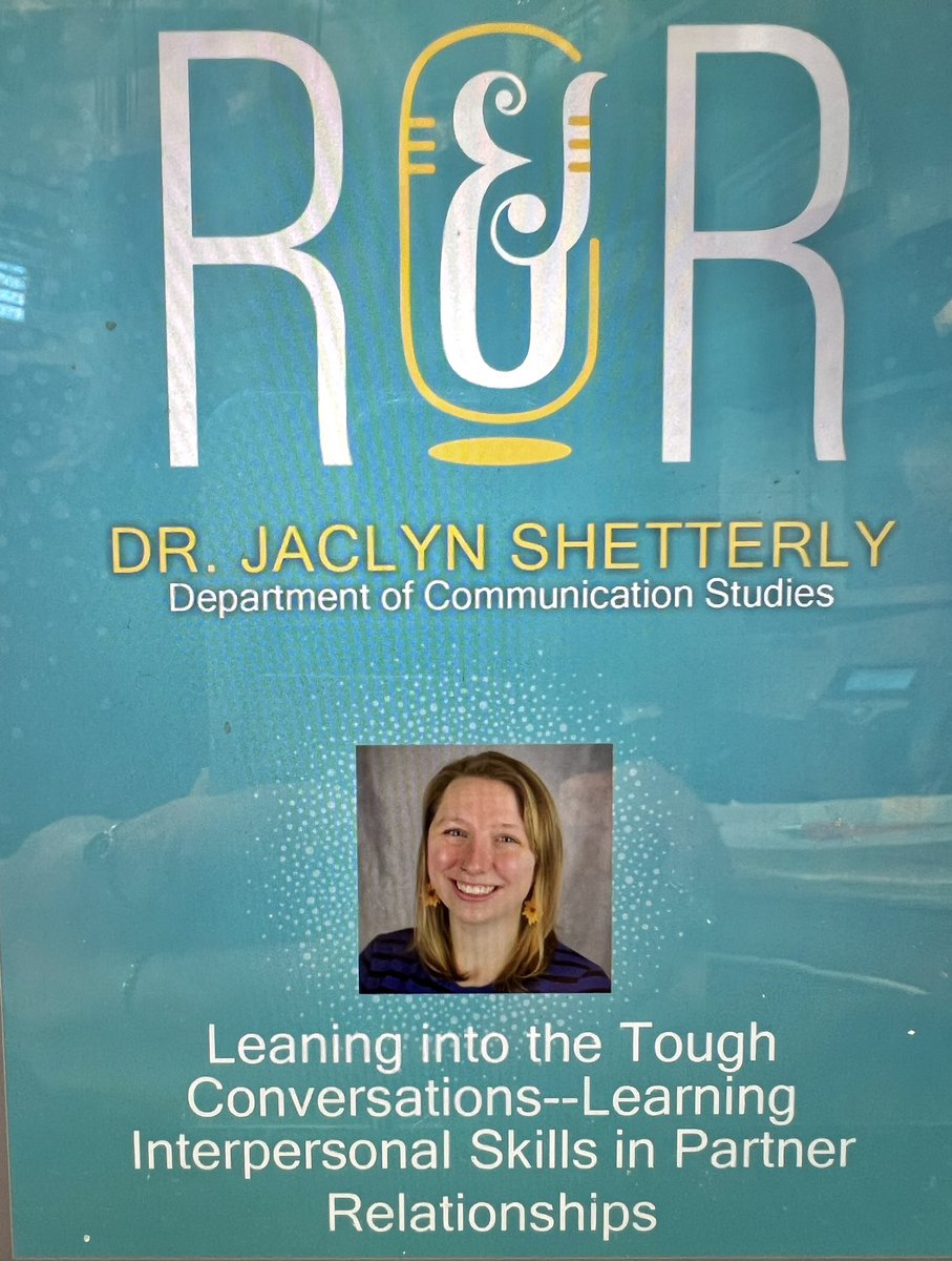 KimLBissell's tweet photo. Tough conversations are just that—tough, especially in romantic relationships. In today’s episode, Dr. Jaclyn Shetterly teaches us more about navigating those challenges spaces. Don’t miss it! @UACCIS @UACommStudies #podcast #Revise&amp;resubnit https://t.co/f4q0V774r6