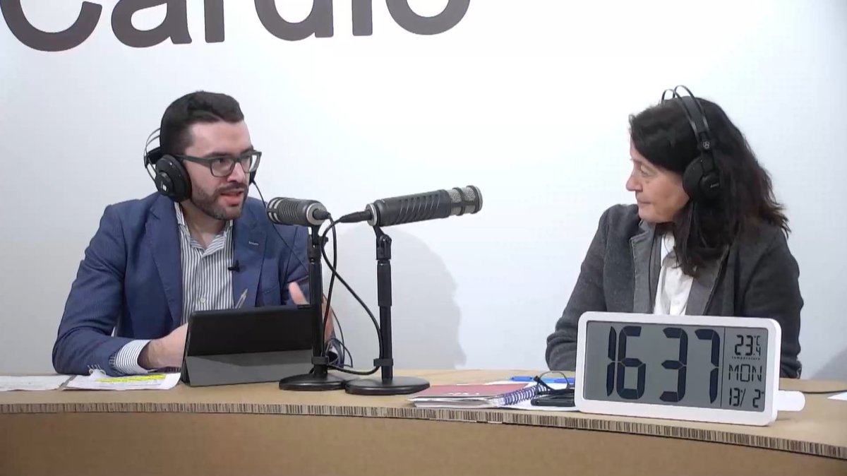 ferfem's tweet photo. La @secardiologia se suma al #DíaMundialdelaRadio con un nuevo formato que estrenamos hoy en el Congreso #eCardio23 https://t.co/MSz6hAA3UK