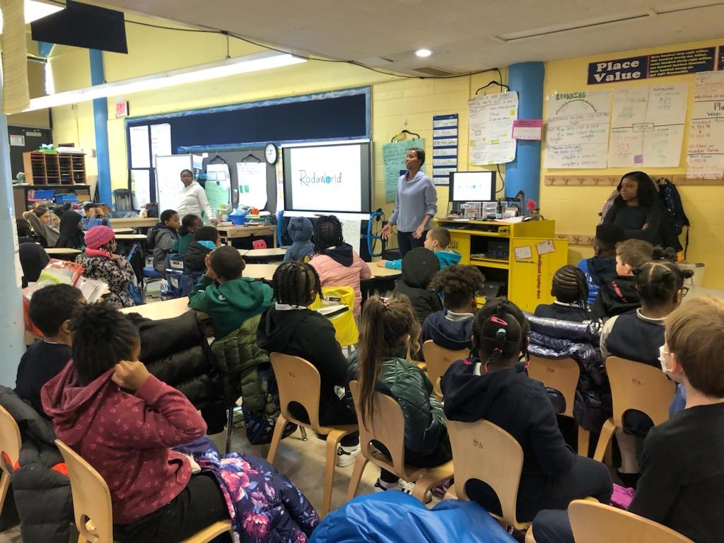 Students <a href="/ps770/">PS770</a> today had an author's visit from <a href="/RodaWorld_/">RodaWorld</a> where we listened to her big dreams and her book #MaeAmongTheStars <a href="/SheneanL/">Shenean Lindsay</a> <a href="/CSD17NYC/">District 17</a> <a href="/ChalkbeatNY/">Chalkbeat New York</a> <a href="/NYCSchools/">NYC Public Schools</a> <a href="/District17CEC/">Community Education Council D17</a> <a href="/DOEChancellor/">Chancellor Kamar H. Samuels</a> <a href="/Insideschools/">InsideSchools</a>