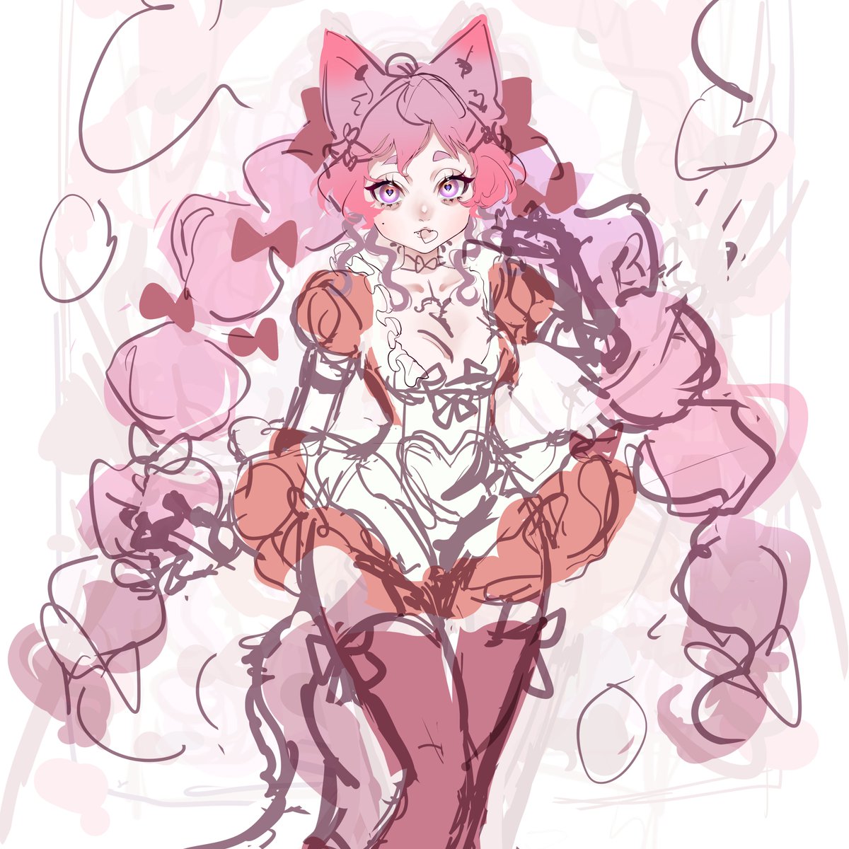 「wip 」|cara💐通販開始のイラスト