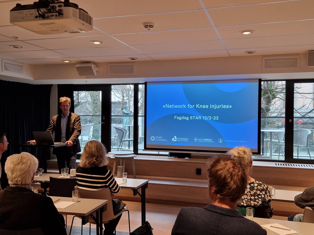 STAR (@star_bergen) on Twitter photo Great day <a href="/hotellnorge/">HotellNorge</a> enjoying our annual research seminar, including this year's meeting in Network for Knee injuries!
Great discussion amongst clinicians and researchers 🤓✨️ Great day <a href="/hotellnorge/">HotellNorge</a> enjoying our annual research seminar, including this year's meeting in Network for Knee injuries!
Great discussion amongst clinicians and researchers 🤓✨️