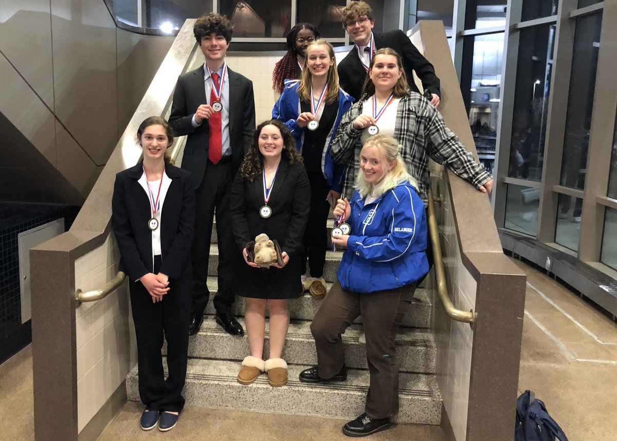 Congrats 👏 to the 1️⃣3️⃣ @bancroftspeech members 🗣️ who competed in the NCFL National Qualifying tournament on Saturday❕ Special shout-out to Lilly, Andrew, Jada, Abby, Kaileigh, Elyse, Vivian, Julius, and Emma for qualifying for the National Speech Tournament in May.