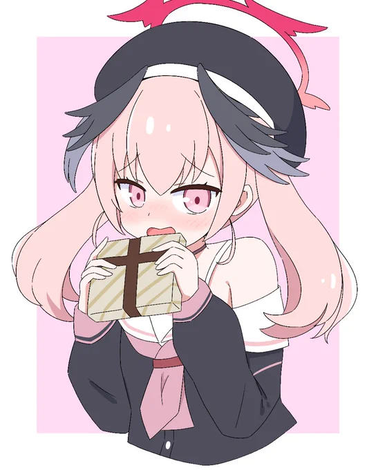 バレンタインイラスト用意してないので過去絵 