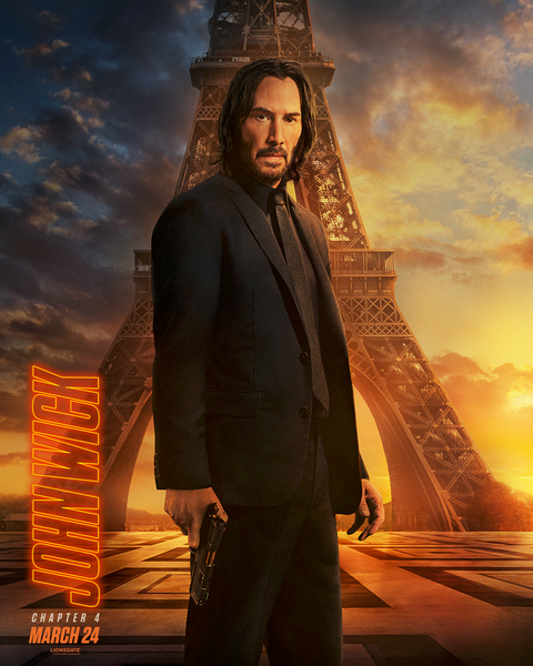 JohnWickMovie's tweet image. An early gift from management. New trailer Thursday.