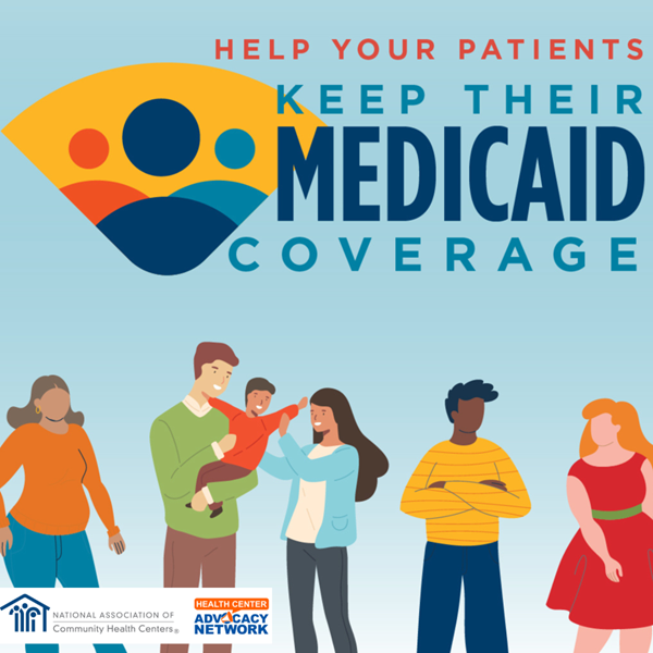 HCAdvocacy's tweet photo. Let's not lose the recent progress we’ve made toward closing the healthcare coverage gap through increased Medicaid enrollment. Tell your patients to update their contact information, so they don't miss critical updates to their coverage. #ValueCHCs https://t.co/UnQos4tuna