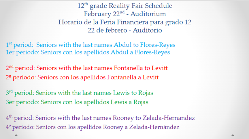 Hey <a href="/AnnapHS_AACPS/">Annapolis High School</a> seniors!  Our Financial Literacy Reality Fair is back on February 22nd!  All seniors will be invited by last name to attend.  No matter what your path is after high school, EVERYONE needs to be financially literate!  <a href="/JA_Maryland/">Junior Achievement of Central Maryland</a> #AACPSAwesome #SignatureAlive