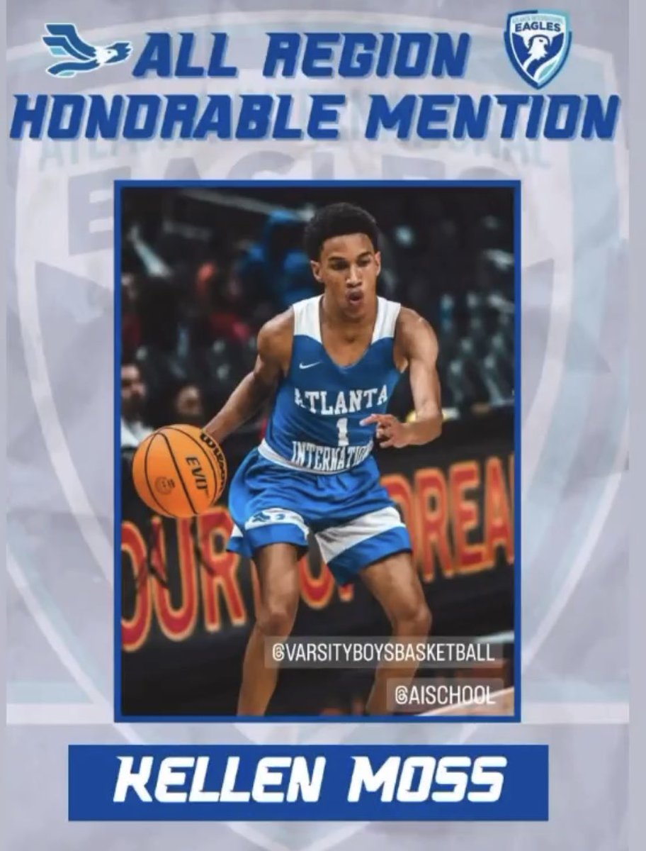 KellenMoss's tweet photo. Excited to receive this🥇along side some of the best in the state. Thanks coaches for the votes. Huge thanks to @Matthewwebb01 , coaches and my teammates for believing in me! @AISchoolEagles @AIS_Eagles https://t.co/pntcDjXaoB